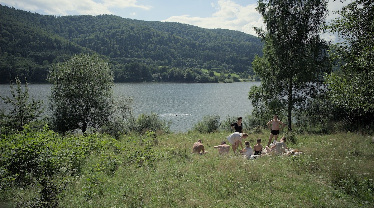 ndra H&uuml;ller and Christian Friedel are ordinary Germans enjoying the fresh air.