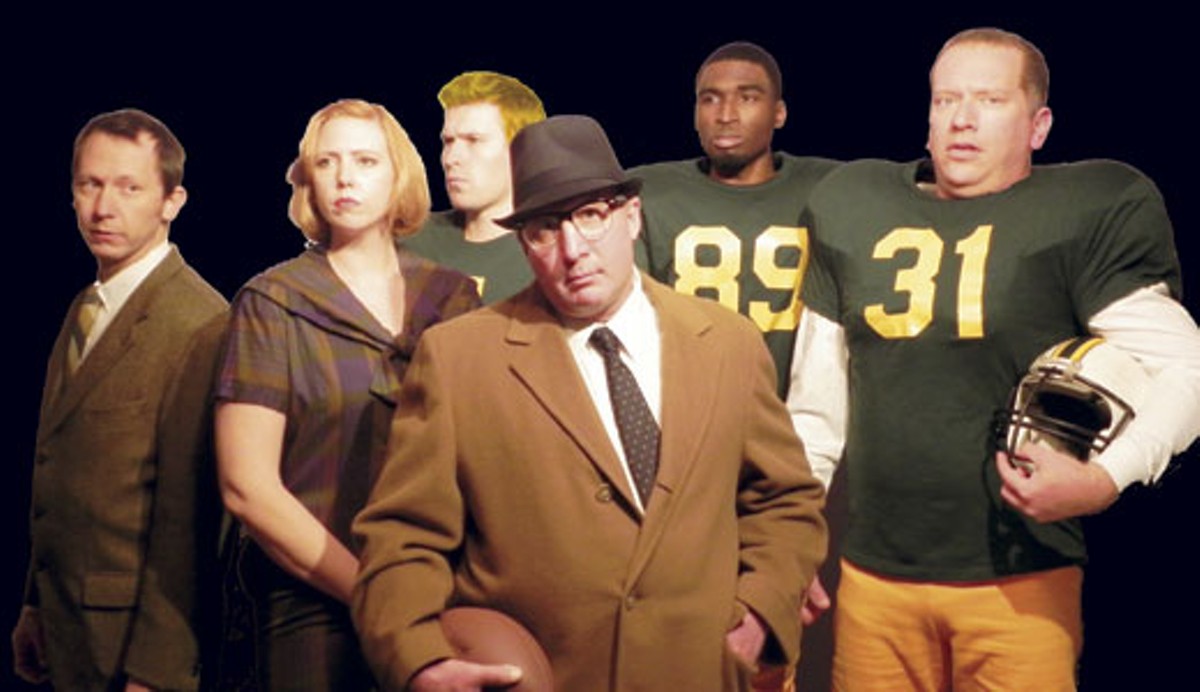 Theater: &#145;Lombardi&#146; brings a football legend to Actors Theatre