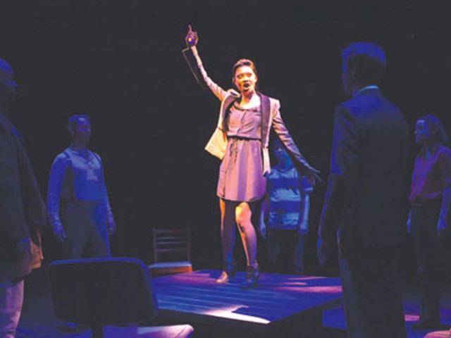 Theater: Time-traveling adventures abound in &#145;The Grown-Up&#146;