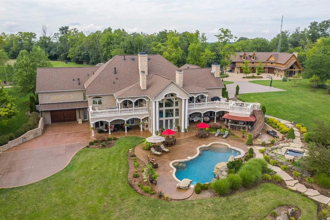 This $4.7 Million Simpsonville Home Has A Sauna, Indoor Basketball Gym, Fishing Pond And More [PHOTOS]