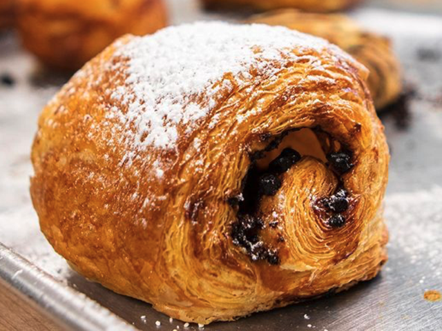 One of the delicious pastries you'll be able to grab at La Pana.