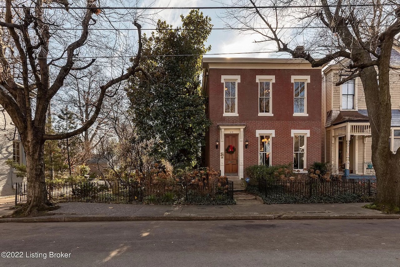 This Old Louisville Home Comes With A Carriage House With Two Spiral Staircases [PHOTOS]