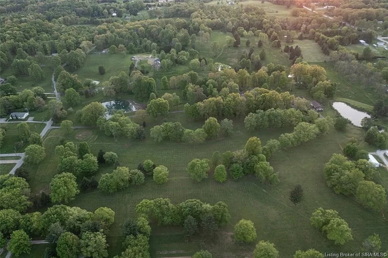 This Southern Indiana Home for Sale Comes with Its Own Four-Hole Golf Course [PHOTOS]