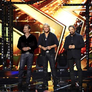 The Texas Tenors on their America's Got Talent stage. - Trae Patton/NBC