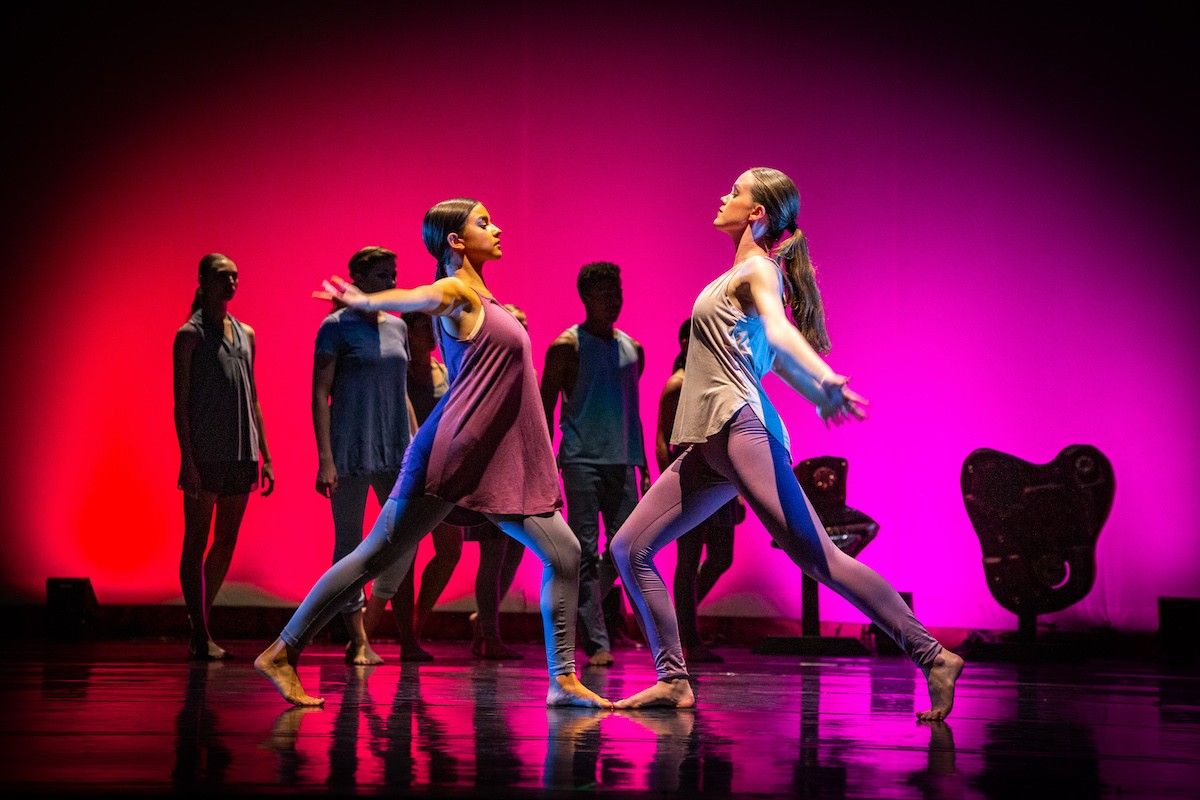 Dance performance captured during the 2019 Kentucky Governor&#146;s School for the Arts at University of Kentucky. Photo by Ed Boomershine. Courtesy Kentucky Performing Arts. - Ed Boomershine. Courtesy Kentucky Performing Arts