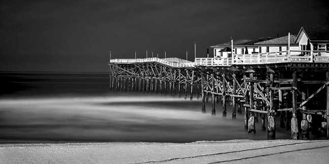 'Pier&#146; &#151; 3rd Place Black & White Photography by Hap Jones