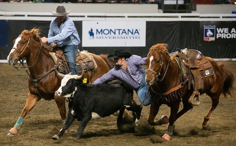 The North American Championship Rodeo at Freedom Hall on Nov. 11, 2021. - Photo by Carolyn Brown.