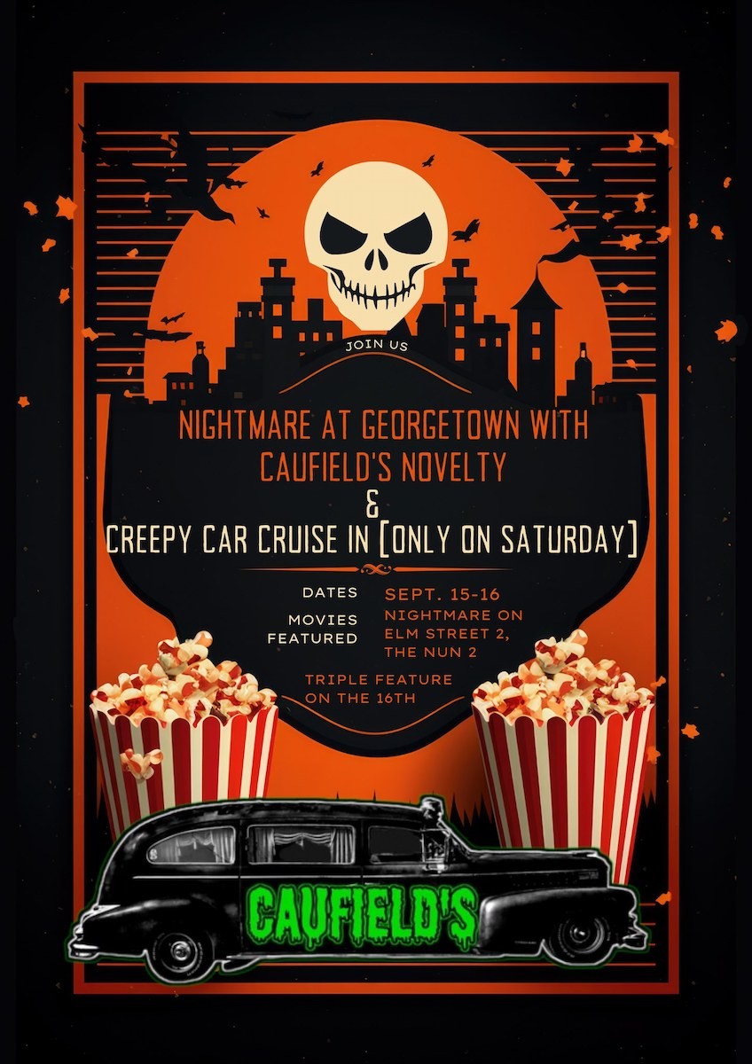 Nightmare At The Georgetown Drive-In Coming Sept. 15 & 16