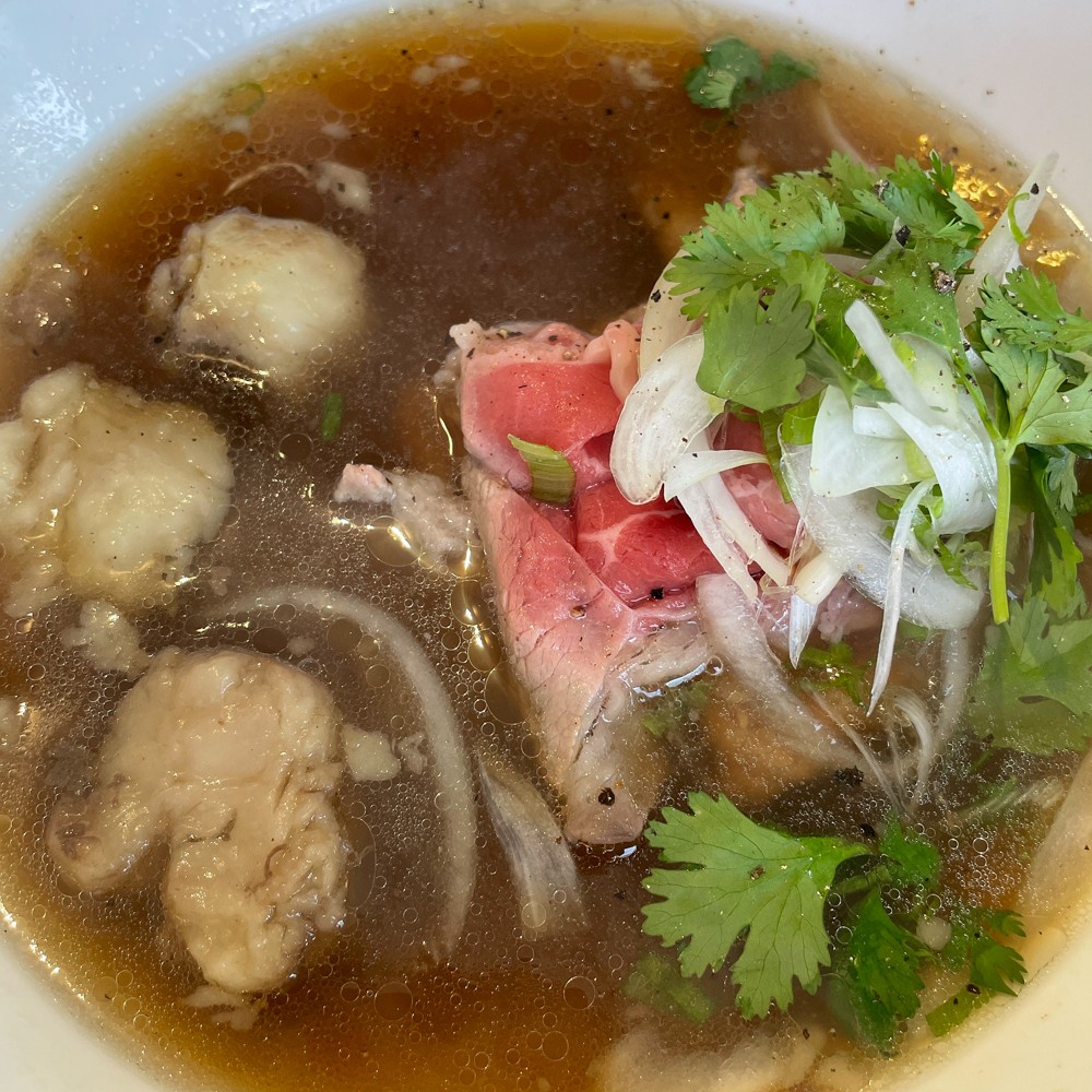 Feeling frigid? Wrap yourself around a steaming bowl of beef pho at Eatz or any of the city's other splendid Asian eateries.