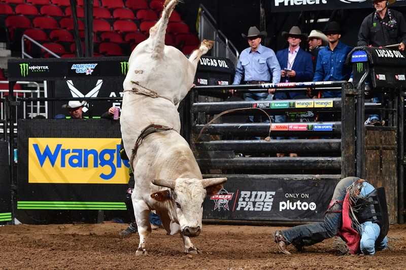 The PBR: Unleash The Beast Bull-Riding Competition Stops In Louisville