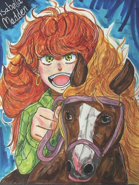 Anime Horse Rider - Isabelle Madden (16)