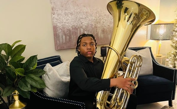 Braylen Mason is a member of the Louisville Youth Orchestra and a Tuba Player with Western Middle School.