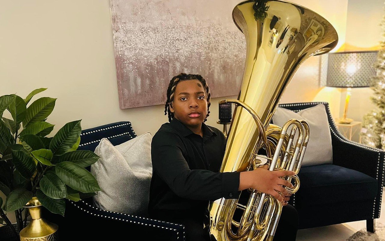 Braylen Mason is a member of the Louisville Youth Orchestra and a Tuba Player with Western Middle School.