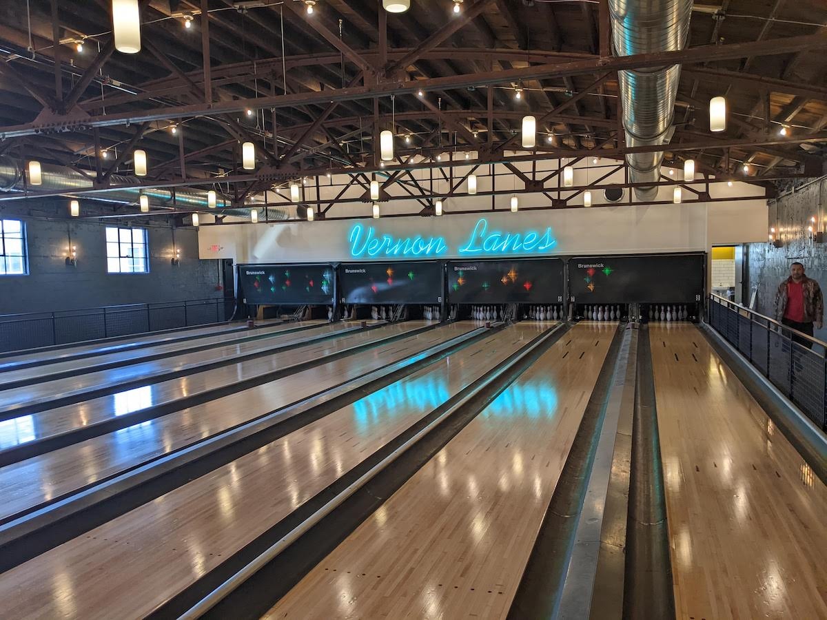 Vernon Lanes closed in 2015, but now it's back and renovated under new ownership.