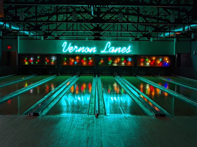 Vernon Lanes photograph from Vernon Lanes Facebook page.