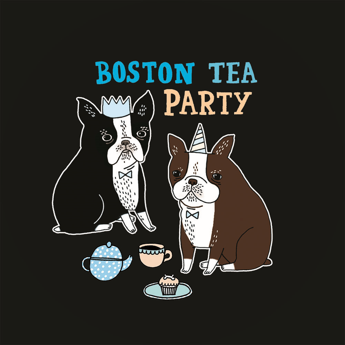 &#147;Boston Tea Party,&#148; by Gemma Correll, featured artist at a pop-up shop at the Block Party Handmade Boutique.