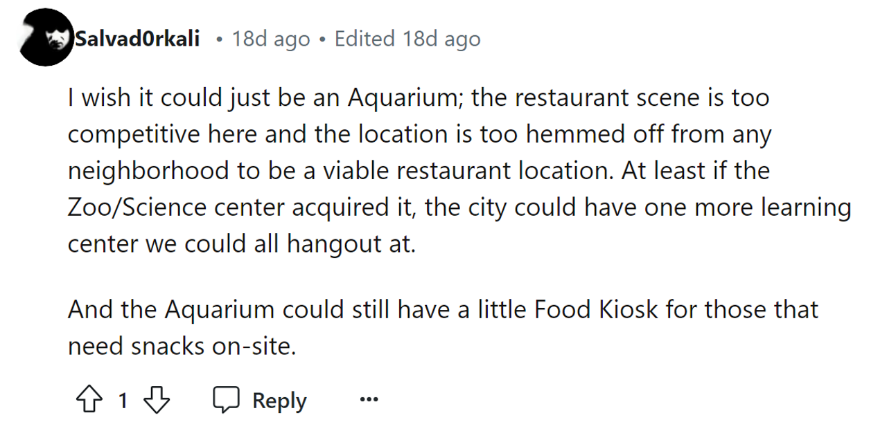 I'm a sucker for some aquarium action. I'm in.